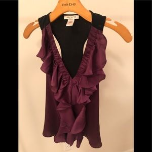 Ruffle, Sleeveless, Arden B Shirt: Size-Medium